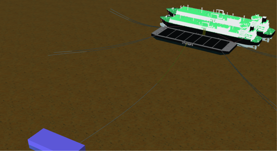 Figure 1 - Phase One Concept Render – Intermediate Barge
